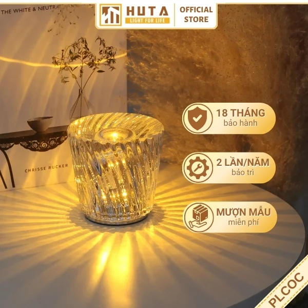 Đèn Bàn Trang Trí Quán Bar HUTA Light For Life Mã PLCOC