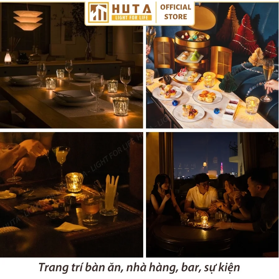 Đèn Bàn Trang Trí Quán Bar, Nhà Hàng HUTA Light For Life Mã PLCOC