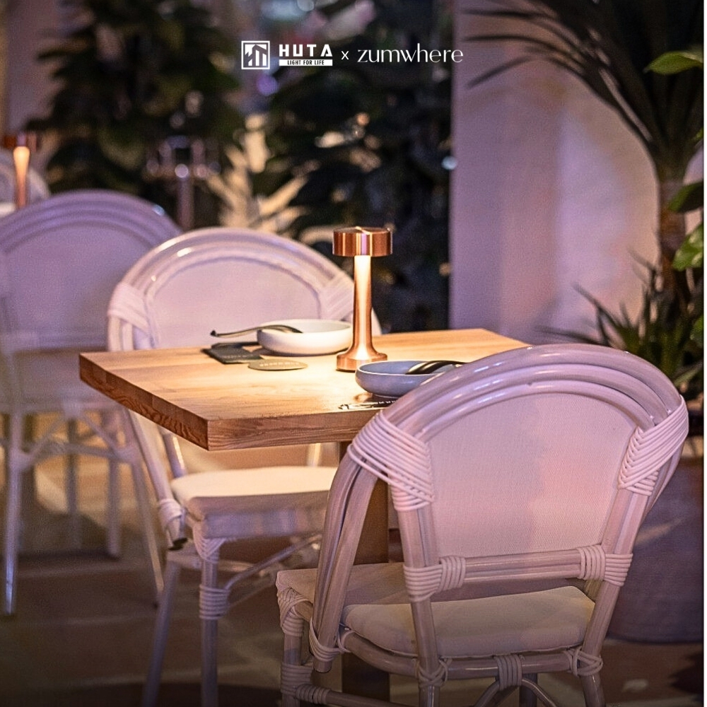 Giải pháp đèn bàn Horeca từ HUTA 