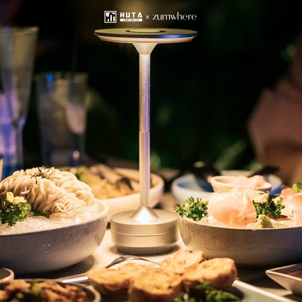 Giải pháp đèn bàn Horeca từ HUTA 