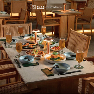 Giải pháp đèn bàn Horeca từ HUTA 