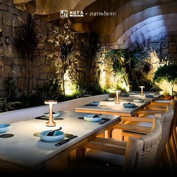 Giải pháp đèn bàn Horeca từ HUTA 