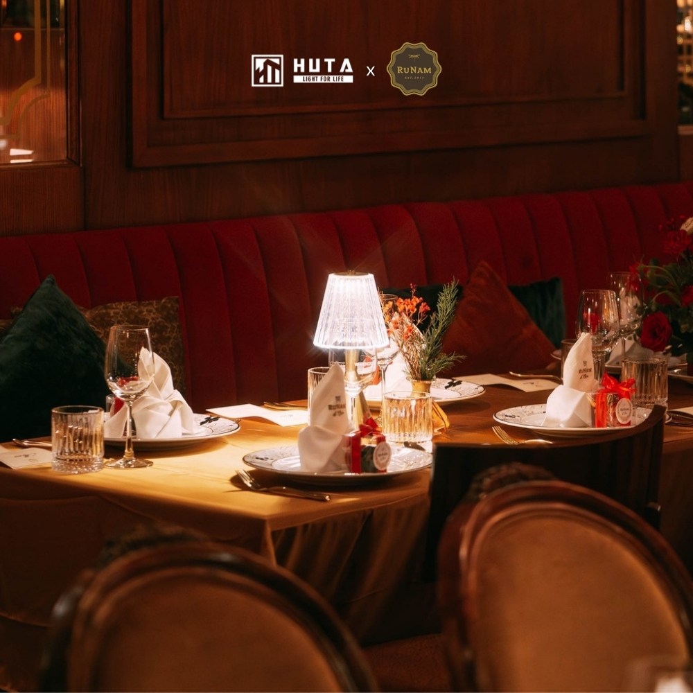 Giải pháp đèn bàn từ HUTA