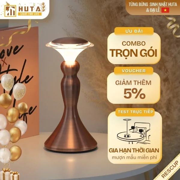 Đèn Bàn Quán Bar HUTA Light For Life Mã RESCUP