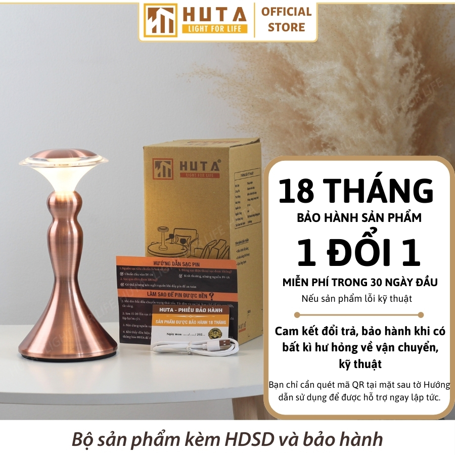 Đèn Bàn Quán Bar HUTA Light For Life Mã RESCUP