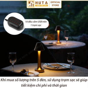 Đèn Bàn Quán Bar HUTA Light For Life Mã RESNONCUT