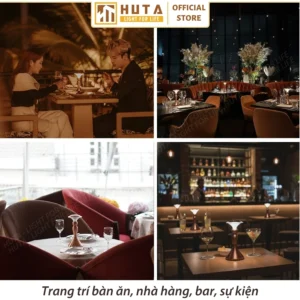 Đèn Bàn Quán Bar, Nhà Hàng HUTA Light For Life Mã RESCUP