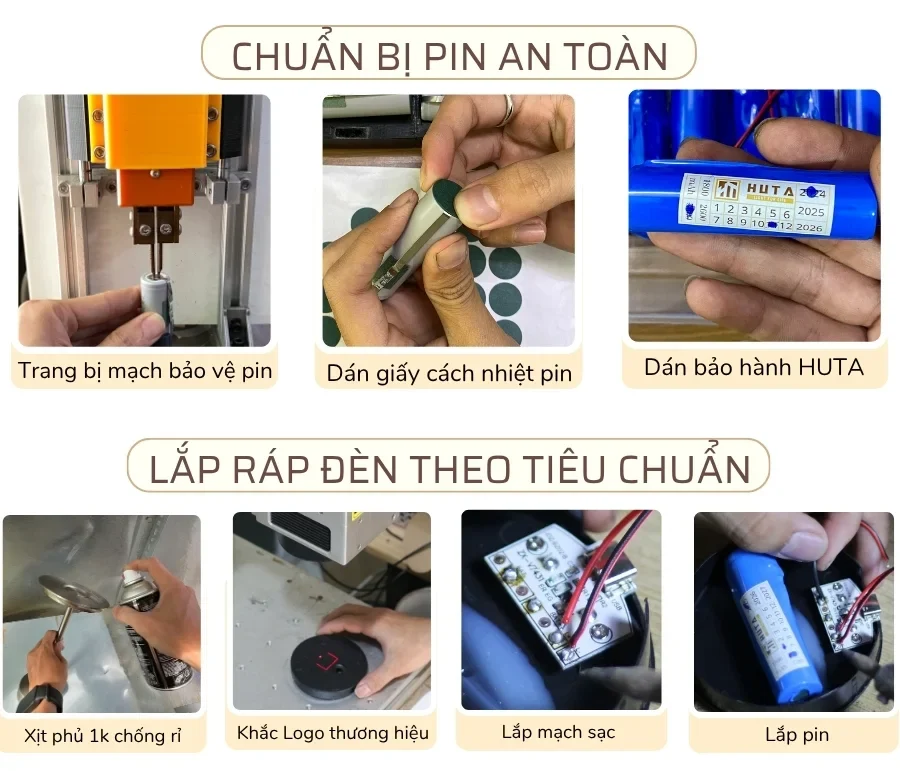 Đèn Bàn Quán Bar, Nhà Hàng HUTA Light For Life Mã RESCUP