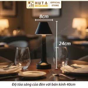 Đèn Bàn Quán Bar, Nhà Hàng HUTA Light For Life Mã RESNONCUT
