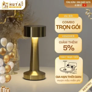 Đèn Bàn Quán Bar Trang Trí HUTA Light For Life Mã RESTRU