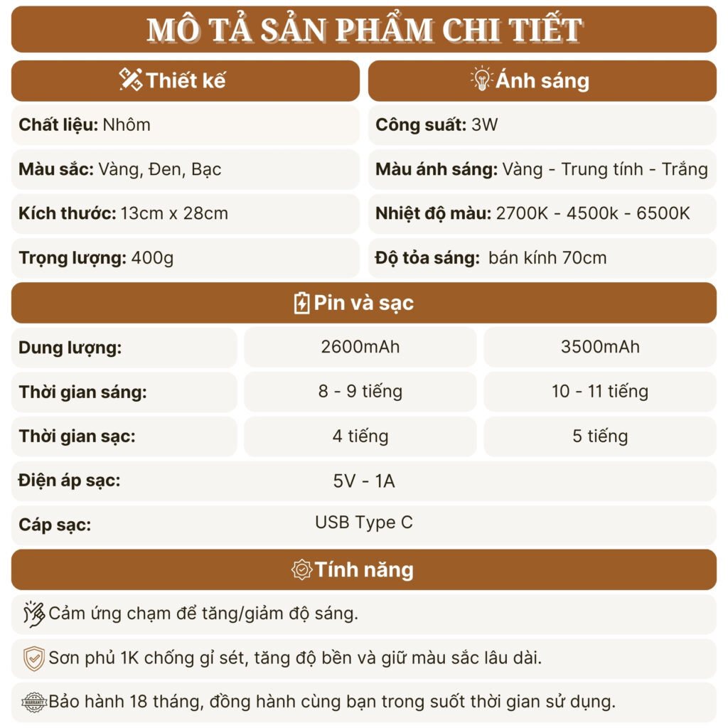 Đèn Bàn Trang Trí Nhà Hàng HUTA Light For Life Mã AL4
