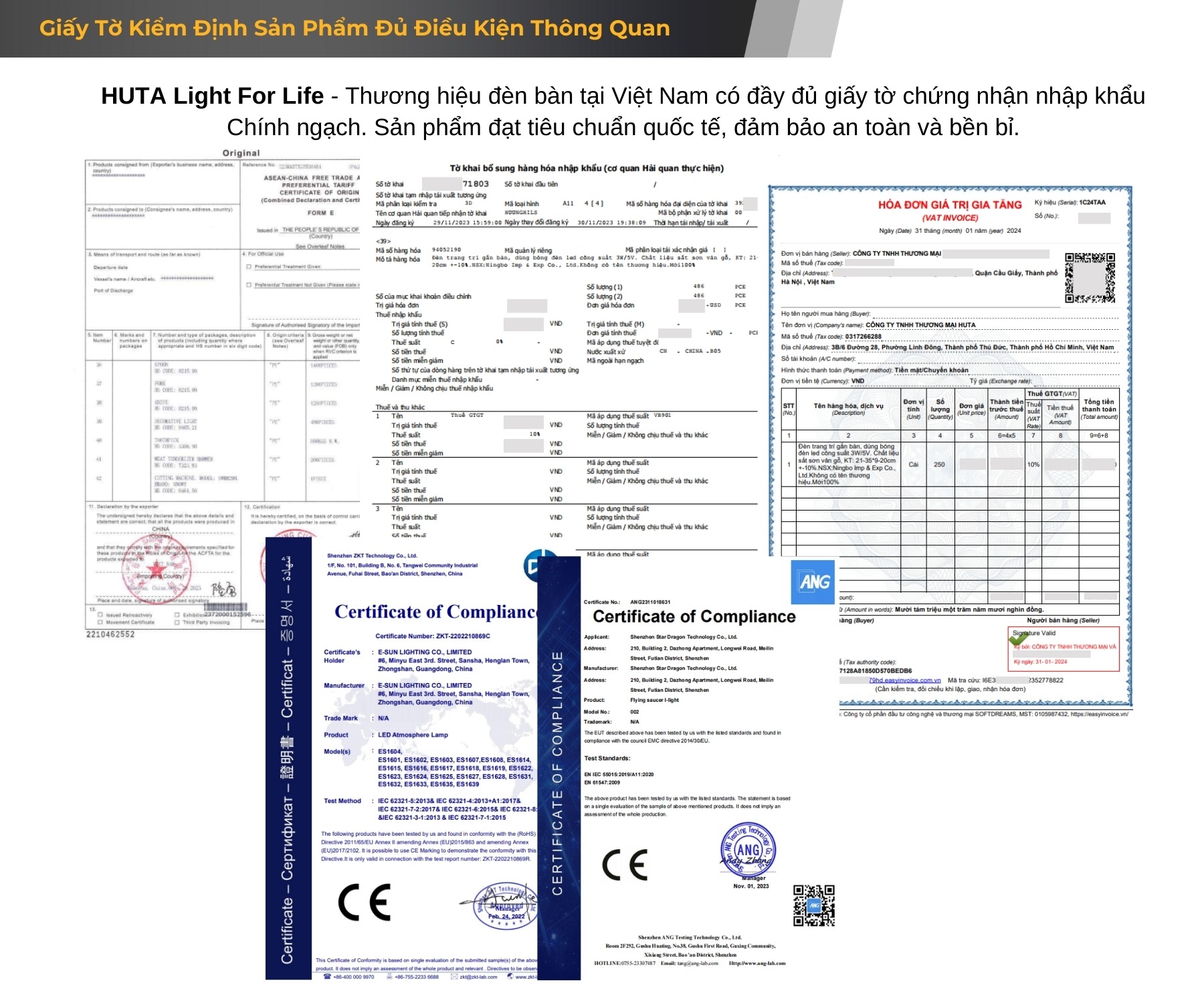 Đèn Bàn Trang Trí Nhà Hàng HUTA Light For Life Mã AL4