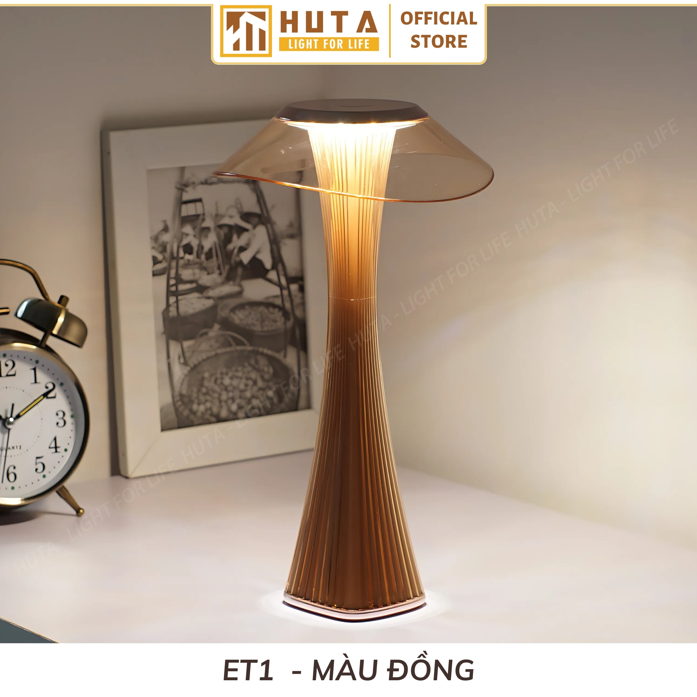 Đèn Bàn Trang Trí Nhà Hàng HUTA Light For Life Mã ET1