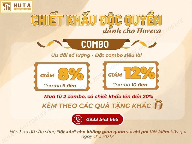 Giá đèn bàn trang trí nhà hàng mã MN1 độc quyền cho HORECA