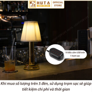 Đèn Bàn Trang Trí Quán Bar HUTA Light For Life Mã RESBED1