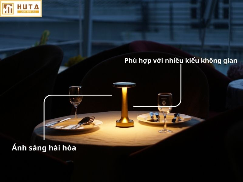 Đèn bàn trang trí quán bar mã RESDIA2 có gì đặc biệt
