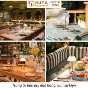 Đèn Bàn Trang Trí Nhà Hàng HUTA Light For Life Mã RESDUNON