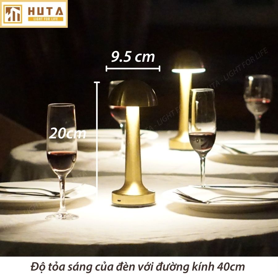 Đèn Bàn Trang Trí Nhà Hàng HUTA Light For Life Mã RESNON