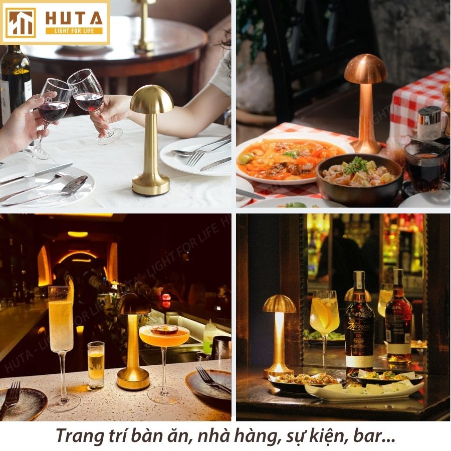Đèn Bàn Trang Trí Nhà Hàng HUTA Light For Life Mã RESNON
