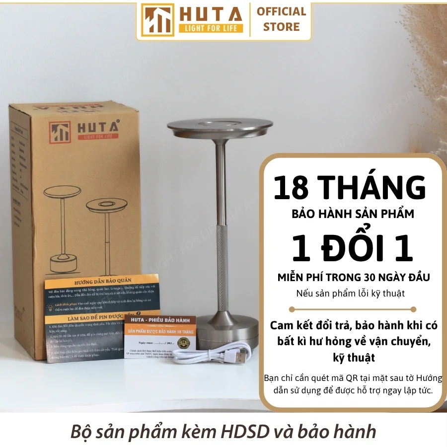 Đèn Bàn Trang Trí Nhà Hàng, Quán Bar HUTA Light For Life Mã AL4