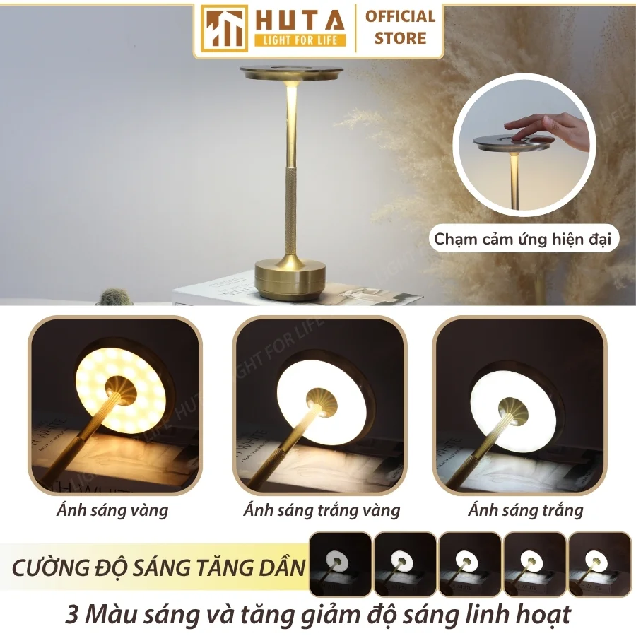 Đèn Bàn Trang Trí Nhà Hàng, Quán Bar HUTA Light For Life Mã AL4