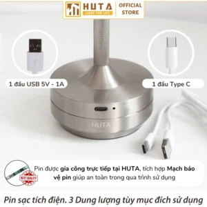 Đèn Bàn Trang Trí Nhà Hàng, Quán Bar HUTA Light For Life Mã AL4