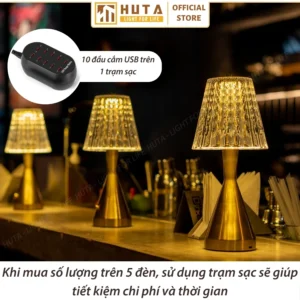 Đèn Bàn Trang Trí Nhà Hàng, Quán Bar HUTA Light For Life Mã RESBED2