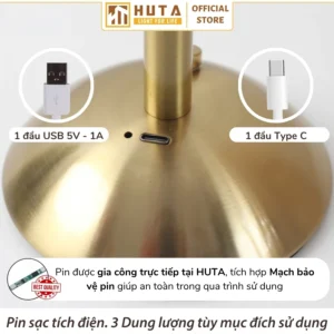 Đèn Bàn Trang Trí Nhà Hàng, Quán Bar HUTA Light For Life Mã RESBED5