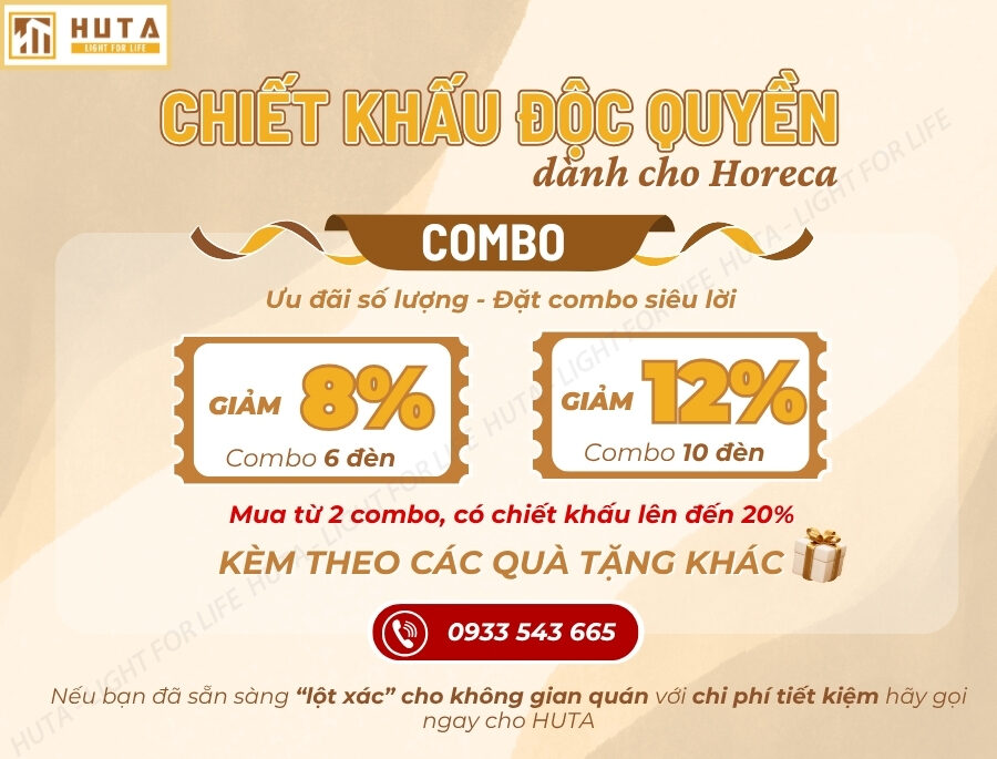 Đèn Bàn Trang Trí Nhà Hàng, Quán Bar HUTA Light For Life Mã RESNON