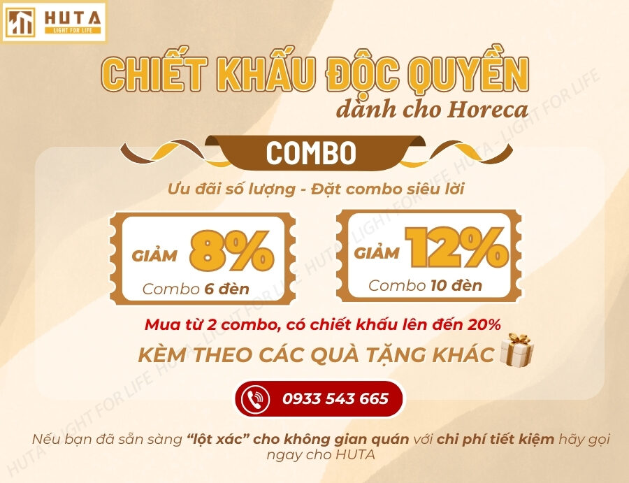 Đèn Bàn Trang Trí Quán Bar HUTA Light For Life Mã RESDIA1