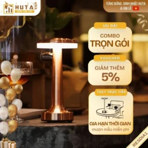 Đèn Bàn Trang Trí Quán Bar HUTA Light For Life Mã RESDIA1