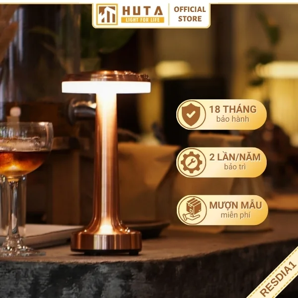 Đèn Bàn Trang Trí Quán Bar HUTA Light For Life Mã RESDIA1