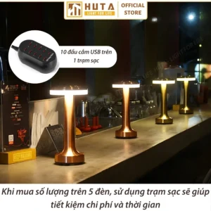 Đèn Bàn Trang Trí Quán Bar, Nhà Hàng HUTA Light For Life Mã RESDIA1