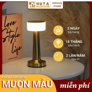 Đèn Bàn Trang Trí Quán Bar Nhà Hàng HUTA Light For Life Mã RESTA
