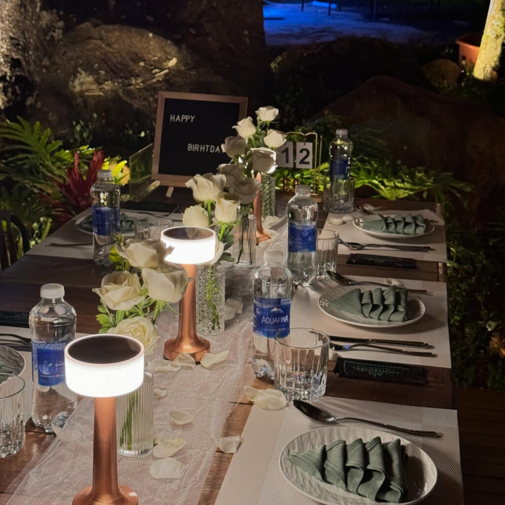 Đèn Bàn Trang Trí Quán Bar Nhà Hàng HUTA Light For Life Mã RESTA