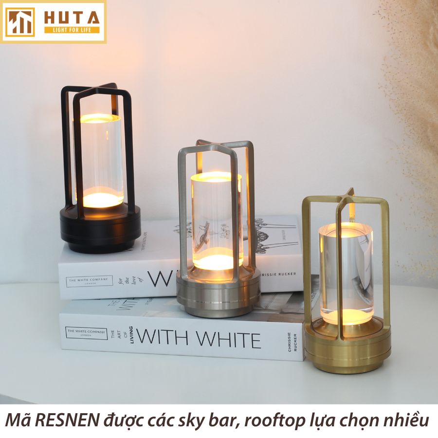 Top 6 mẫu đèn bàn led được các quán bar, quầy bar chọn nhiều trong năm 2025