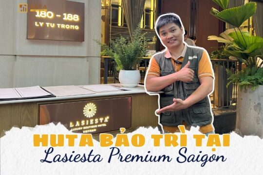 Hành Trình Bảo Trì Đèn Bàn Nhà Hàng Tại Khách Sạn La Siesta Premium Saigon