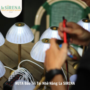 Hành trình bảo trì tại nhà hàng La SIRENA Saigon