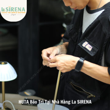 Hành trình bảo trì tại nhà hàng La SIRENA Saigon