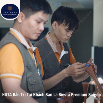 Hành trình bảo trì tại khách sạn La Siesta Premium Saigon