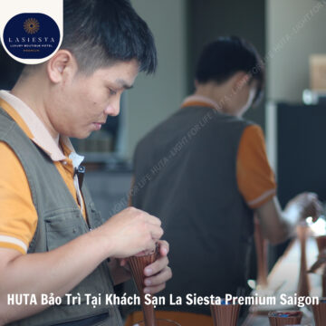Hành trình bảo trì tại khách sạn La Siesta Premium Saigon