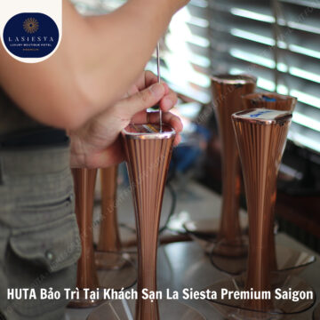 Hành trình bảo trì tại khách sạn La Siesta Premium Saigon