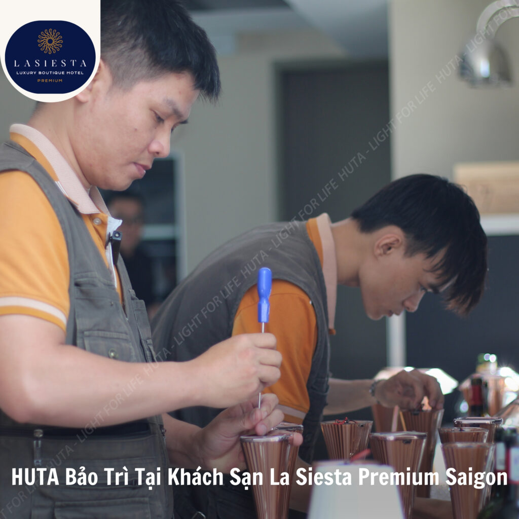 Hành trình bảo trì tại khách sạn La Siesta Premium Saigon