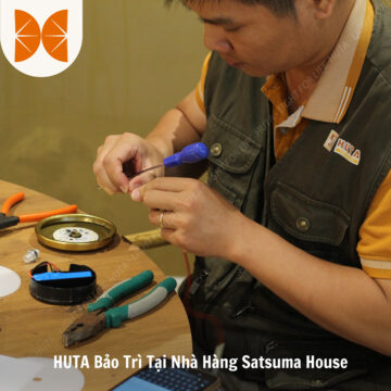Hành Trình Bảo Trì Tại Nhà Hàng Satsuma House