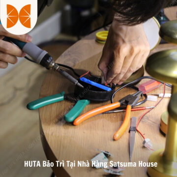 Hành Trình Bảo Trì Tại Nhà Hàng Satsuma House