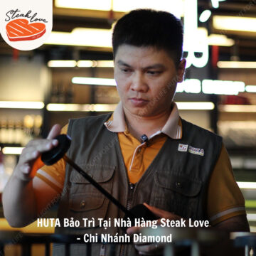Hành Trình Bảo Trì Tại Nhà Hàng Steak Love