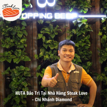 Hành Trình Bảo Trì Tại Nhà Hàng Steak Love