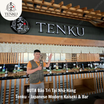 Hành Trình Bảo Trì Tại Tenku - Japanese Modern Kaiseki & Bar