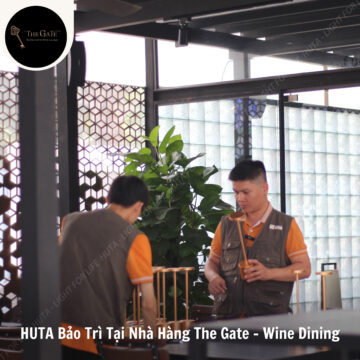 Hành Trình Bảo Trì Tại Nhà Hàng The Gate - Wine Dining