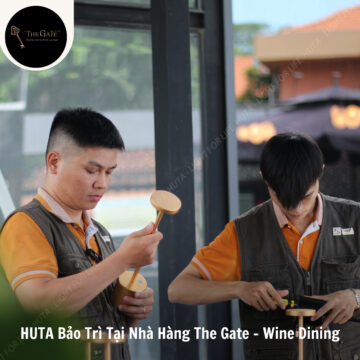 Hành Trình Bảo Trì Tại Nhà Hàng The Gate - Wine Dining